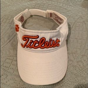 Titleist CLEMSON Visor NWT